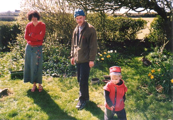 Captain Scarlet examins a misteron at Ynys Wen